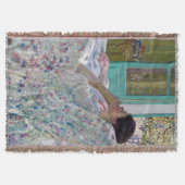 午後の黄色い部屋 1910年 スローブランケット (正面)