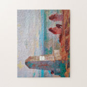 午後アットザロペズアイランドモニュメントパズル ジグソーパズル (縦)