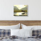 午後ムース キャンバスプリント (インサイチュ (寝室))