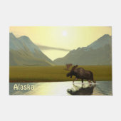 午後ムース ドアマット (正面)