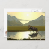 午後ムース ポストカード (正面/裏面)