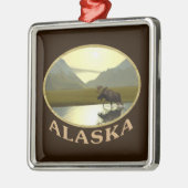 午後ムース メタルオーナメント (左)