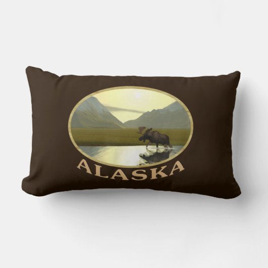 午後ムース ランバークッション (正面)