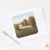 午後ライトV スクエアシール (封筒)