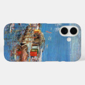 午後威厳がある、Childe Hasssamによる拍手 Case-Mate iPhoneケース (裏面 (横))