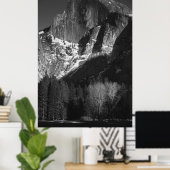 午後遅い太陽の半円上 ポスター (ホームオフィス)