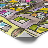 午後7時NYC感謝ポスター ポスター (角)