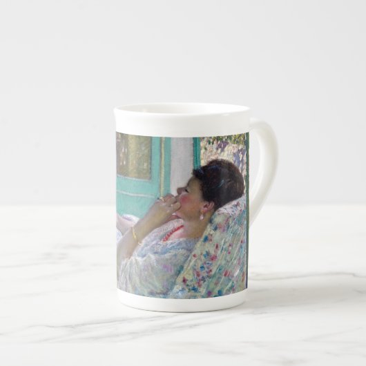 午後 – イエロールーム1910 ボーンチャイナマグカップ (正面右)