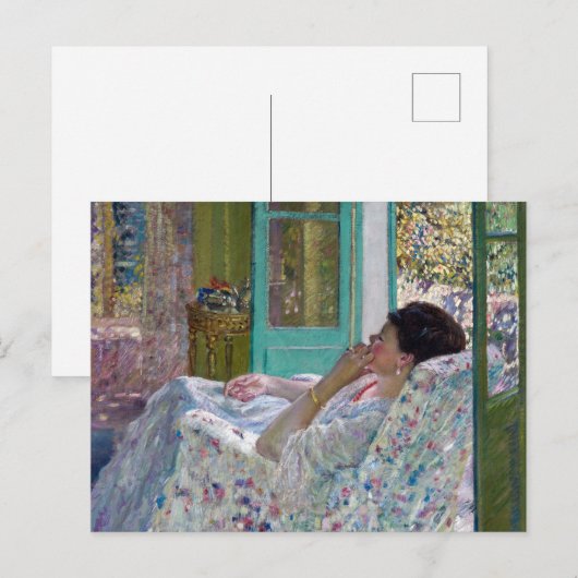 午後 – イエロールーム1910 ポストカード (正面/裏面)