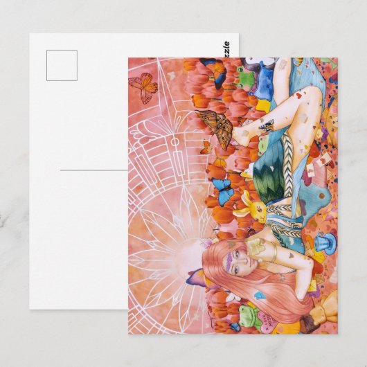 午後 ポストカード (正面/裏面)