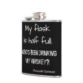 半おもしろいば完全引用文偏執的な楽観主義 フラスク (左)