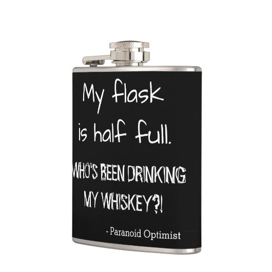 半おもしろいば完全引用文偏執的な楽観主義 フラスク (左)
