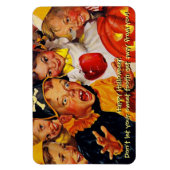 半おもしろい世紀ハロウィーン甘歯マグネット マグネット (縦)