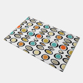 半はっきりした世紀のモダン抽象芸術界 ドアマット (アングル)