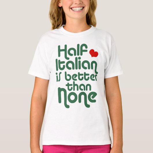 半イタリアン Tシャツ (正面)