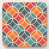 半カラフル世紀のスタイルパタモダンーン コースター (正面)