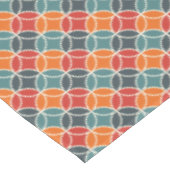 半カラフル世紀のスタイルパタモダンーン テーブルクロス (アングル)