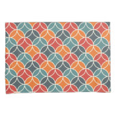 半カラフル世紀のスタイルパタモダンーン 枕カバー (正面右)