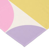 半カラフル世紀の抽象芸術パタモダンーン ショートテーブルランナー (コーナー)