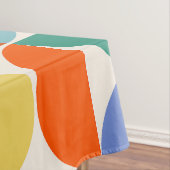 半カラフル世紀の抽象芸術パタモダンーン テーブルクロス (インサイチュ)