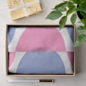 半カラフル円抽象芸術幾何学模様 薄葉紙 (ギフト)