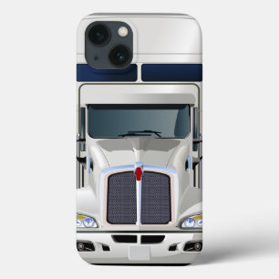 半トラックの貨物 iPhone 13ケース
