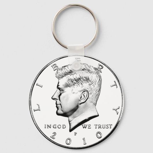 半ドル建て キーホルダー (正面)