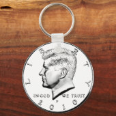半ドル建て キーホルダー (正面)