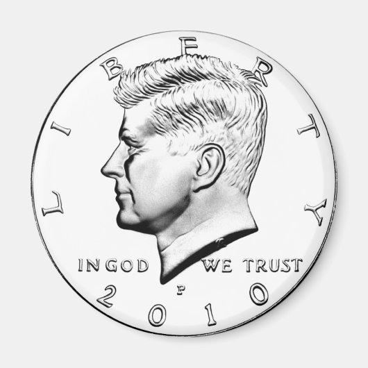 半ドル建て マグネット (正面)