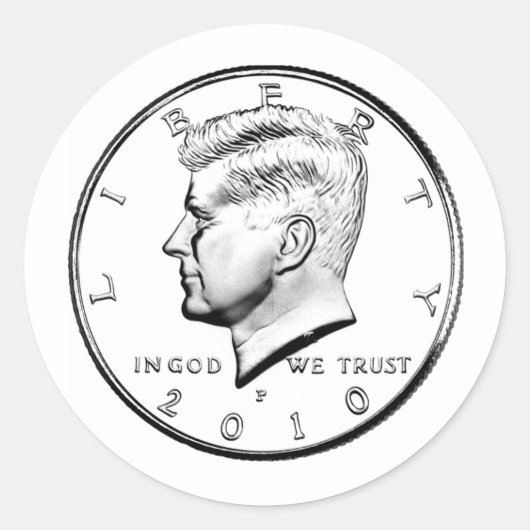 半ドル建て ラウンドシール (正面)