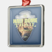 半ドーム軌跡(矢印) メタルオーナメント (左)