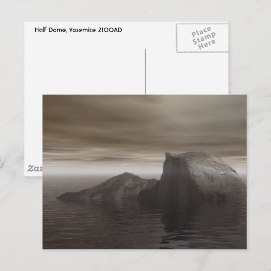 半ドーム2100AD ポストカード (正面/裏面)