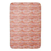 半ピクセルのスポンジまたは木の樹皮のスタイル バスマット (正面縦)