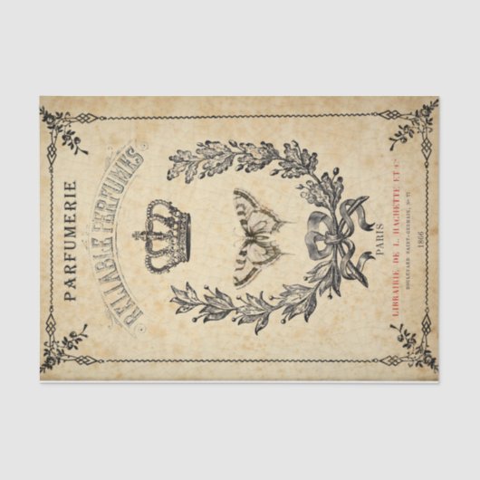 半フランスのリース 薄葉紙 (正面)