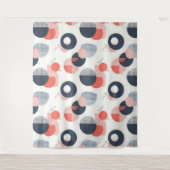 半モダン世紀パターン タペストリー (正面)