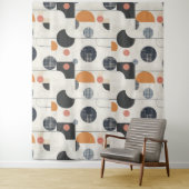 半モダン世紀パターン タペストリー (インサイチュ)