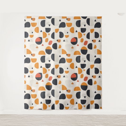 半モダン世紀パターン タペストリー (正面)