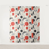 半モダン世紀パターン タペストリー (正面)