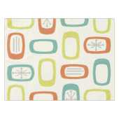 半世紀MCM丸い長方形 テーブルクロス (正面(横))