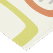 半世紀MCM丸い長方形 テーブルクロス (アングル)