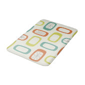 半世紀MCM丸い長方形 バスマット (アングル)