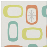 半世紀MCM丸い長方形 ファブリック (クローズアップ)