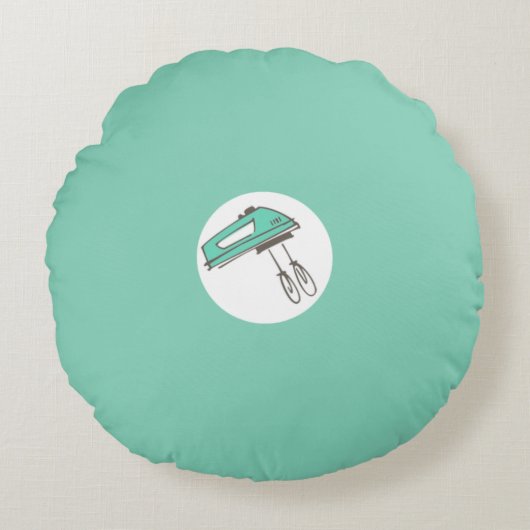 半健康のナットの日記は枕を払います ラウンドクッション (正面)