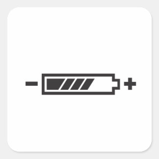 半充電電池 スクエアシール