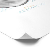 半光沢のポスター用紙に印刷 ポスター (角)