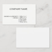 半光沢名刺 名刺 (正面/裏面)