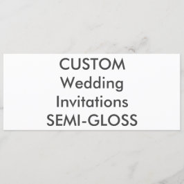 半光沢110 lb 9.25 x 4インチ結婚式招待状 招待状