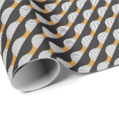 半円とドット、幾何学的パターン。 ラッピングペーパー (ロールコーナー)