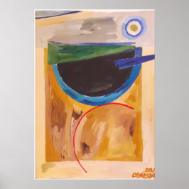 半円を持つ超満足性組成 ポスター