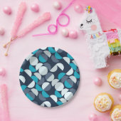 半円アート ペーパープレート (パーティー)